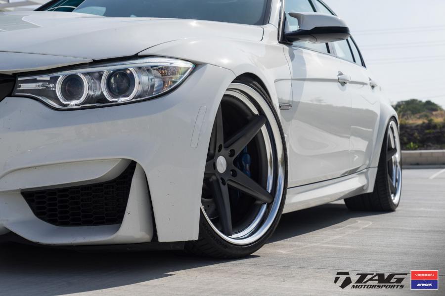 Детали экстерьера BMW M3 Sedan on Vossen Wheels (VWS-3) 2016 года  (фото 12 из 16)